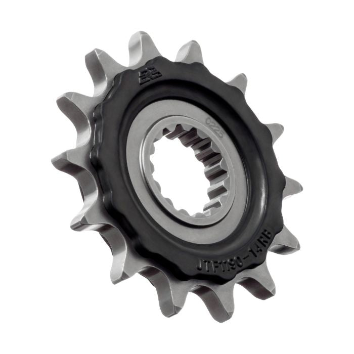 JT Sprocket Steel Front Sprocket 14 Tooth with Rubber Cushion - Part JTF1190.14RB