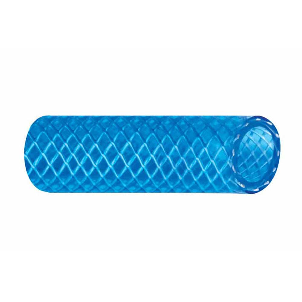Trident Marine 3/4-Inch by 50-Foot Reinforced PVC Cold Water Feed Line Hose - FDA Approved, Translucent Blue