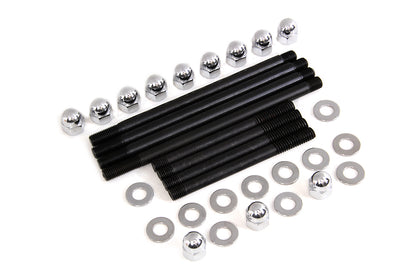 Colony 41-141 Chrome Engine Case Acorn Bolt Kit for Harley-Davidson