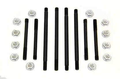 Colony Chrome Engine Case Flanged Bolt Kit for Harley Davidson FXST, FLST, FLT Models by Colony