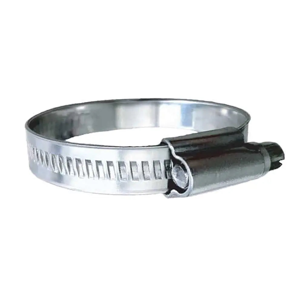 Trident Marine 316 Stainless Steel Non-Perforated Worm Gear Hose Clamp - SAE Size 16, 10-Pack