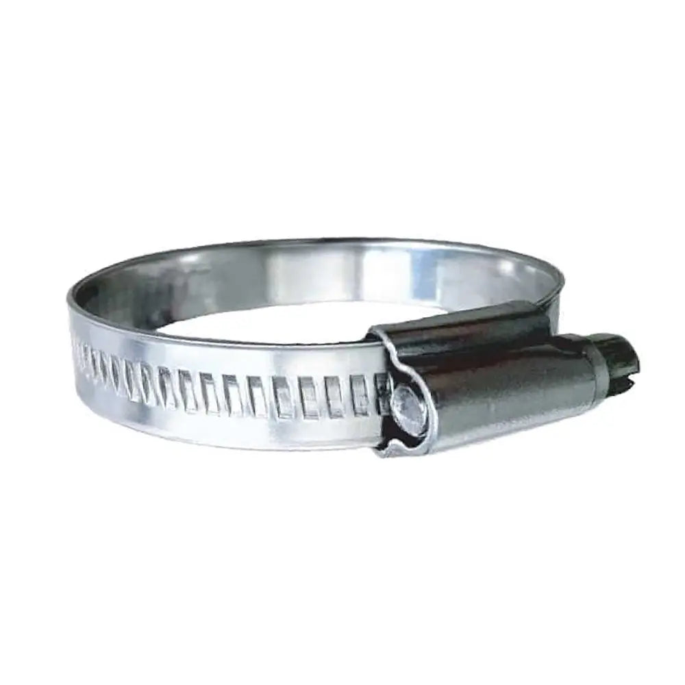 Trident Marine 316 Stainless Steel Non-Perforated Worm Gear Hose Clamp - SAE Size 32, 2 to 2-9/16 Inch Range, Pack of 10