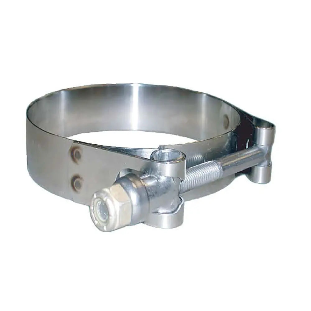 Trident Marine 316 Stainless Steel T-Bolt Clamp – 3/4 Inch Band, 2.28 to 2.59 Inch Range, Pack of 10