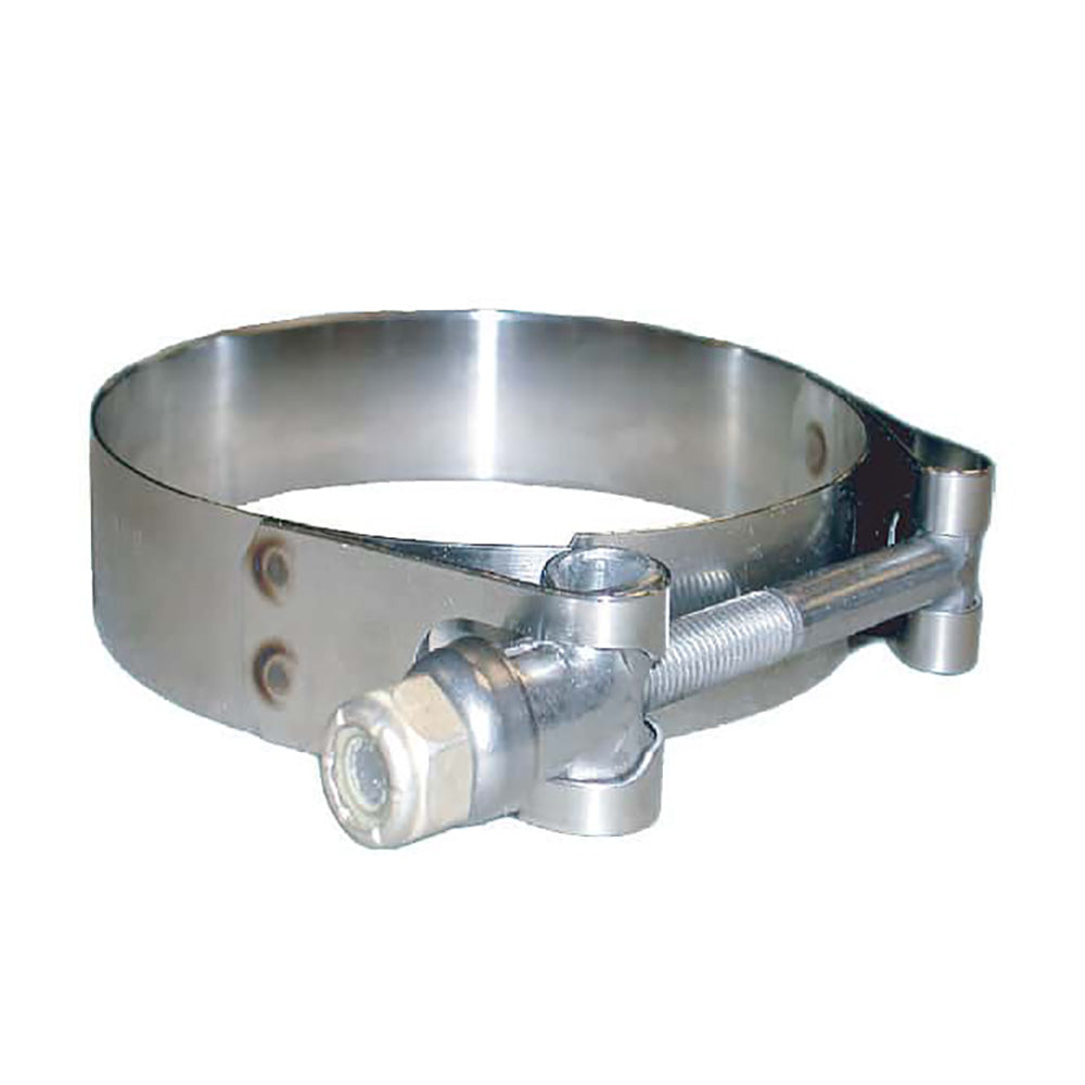 Trident Marine 316 Stainless Steel T-Bolt Clamp - 3/4 Inch Band, 3.28 to 3.59 Inch Range, Pack of 10