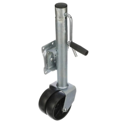 Attwood Marine Fold-Up Trailer Jack - 1500 lb Capacity with Dual Wheels