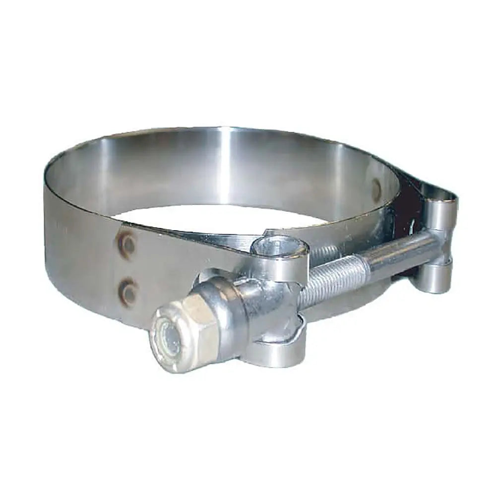 Trident Marine 316 Stainless Steel T-Bolt Clamp – 3/4 Inch Band, 3.78 to 4.09 Inch Range – Pack of 10