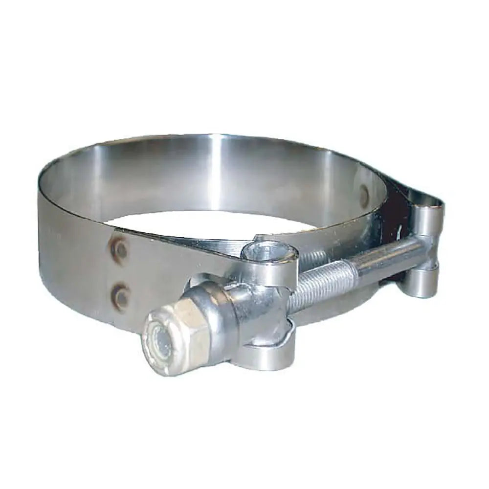 Trident Marine 316 Stainless Steel T-Bolt Clamp - 3/4 Inch Band, 5.28 to 5.59 Inch Range, Pack of 10