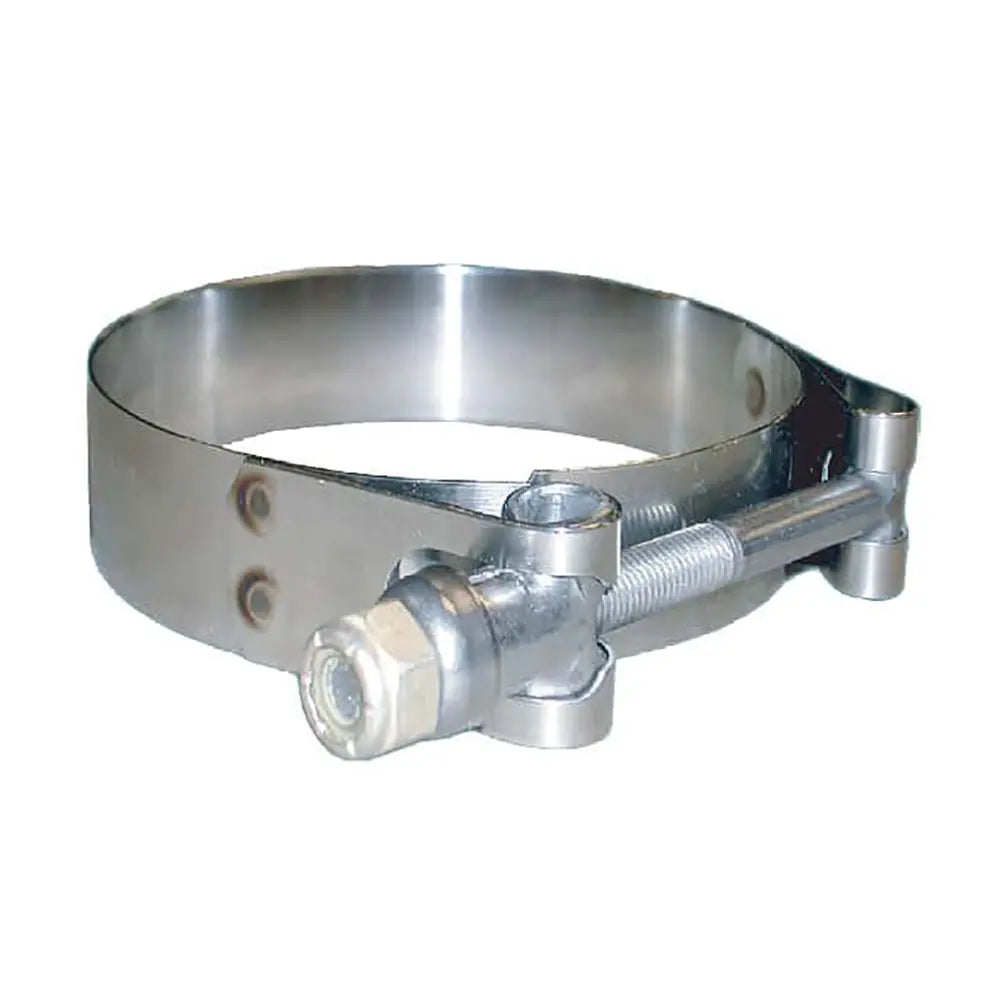 Trident Marine 316 Stainless Steel T-Bolt Clamp - 3/4 Inch Band, 6.30 to 6.74 Inch Range, Pack of 10