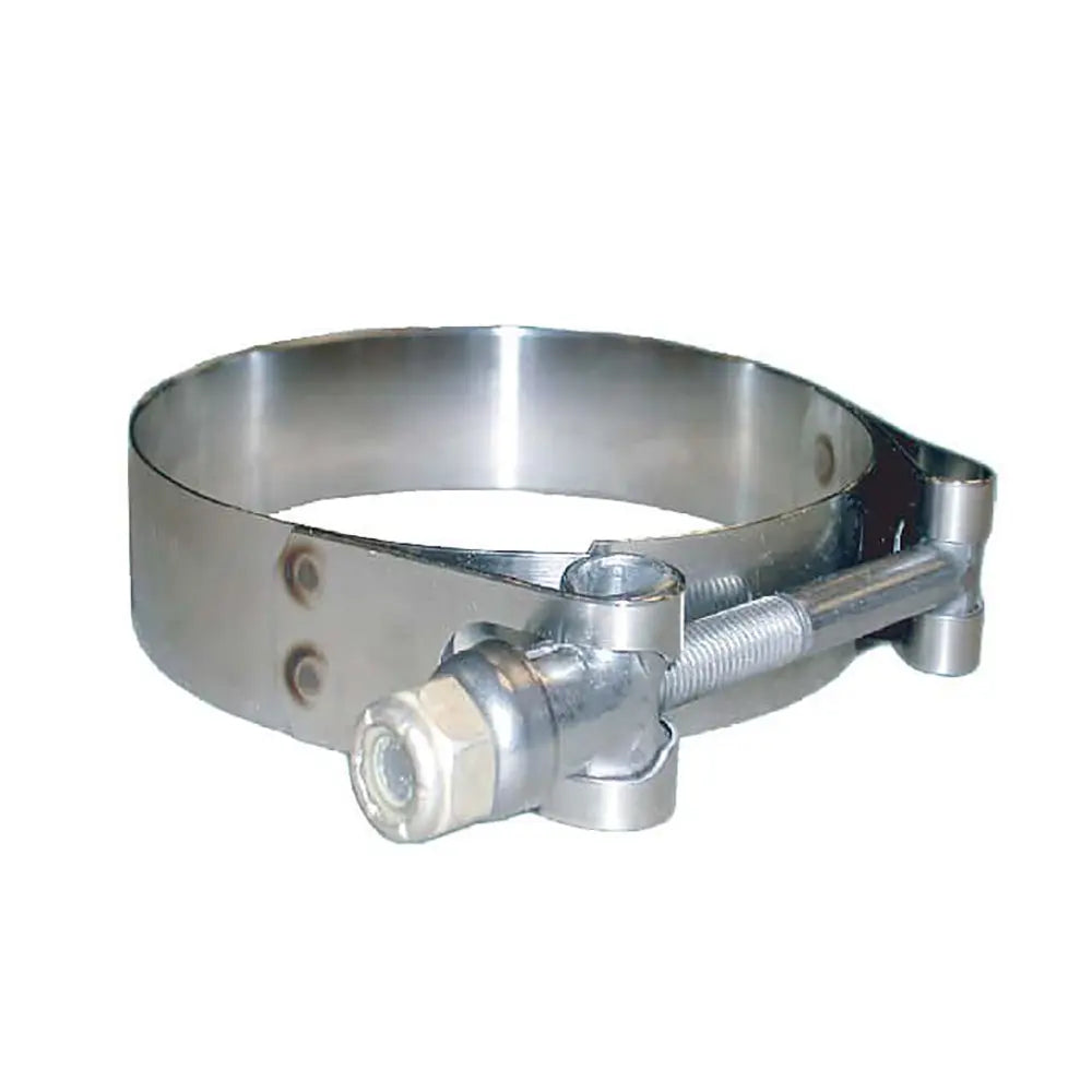 Trident Marine 316 Stainless Steel T-Bolt Clamp – 3/4-Inch Band, 6.53 to 7.10 Inches Range, Pack of 10