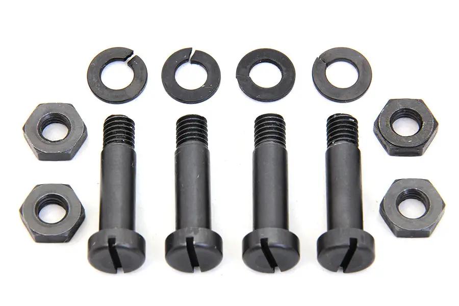 Colony Footboard Parkerized Hinge Bolt Kit for Harley Davidson J and EL Models by Colony