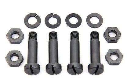 Colony Footboard Parkerized Hinge Bolt Kit for Harley Davidson J and EL Models by Colony