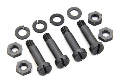 Colony Footboard Parkerized Hinge Bolt Kit for Harley Davidson J and EL Models by Colony