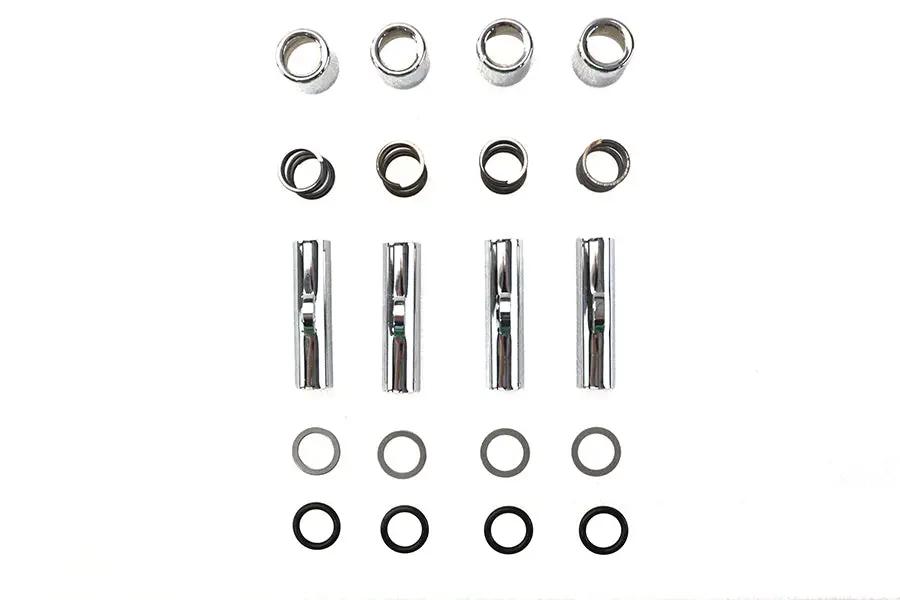 Colony Upper Pushrod Cover Kit Chrome for Harley Davidson XL (1986-1990) by Colony