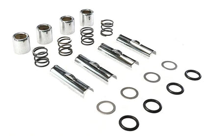 Colony Upper Pushrod Cover Kit Chrome for Harley Davidson XL (1986-1990) by Colony