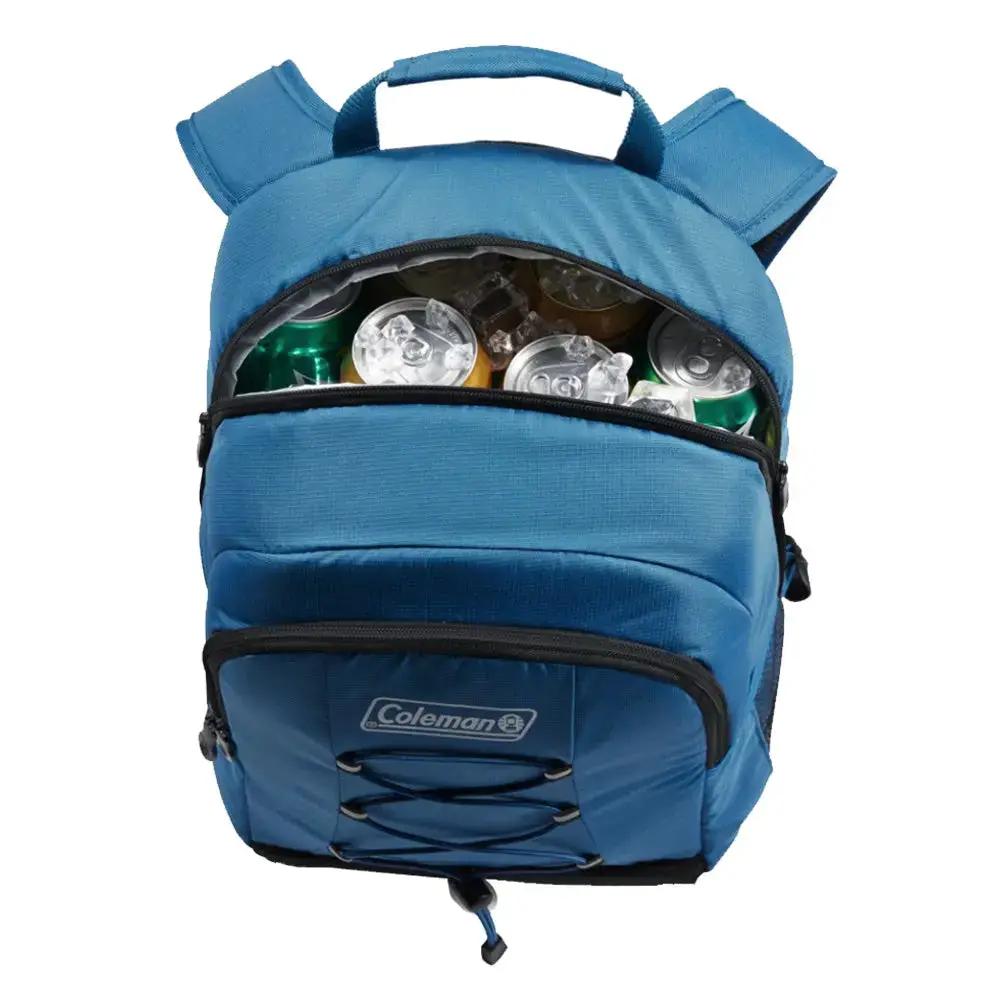 Coleman CHILLER 28-Can Soft-Sided Backpack Cooler - Deep Ocean by Coleman