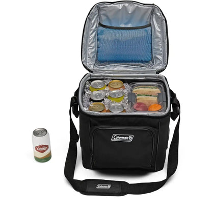 Coleman CHILLER 30-Can Soft-Sided Portable Cooler in Black