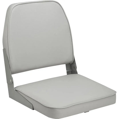 Attwood Marine Swivl-Eze Low Back Padded Flip Seat - Grey, Part Number 98395GY