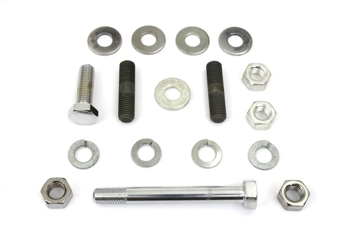 Colony Chrome Gas Tank Mounting Kit for Harley Davidson FL Models by Colony