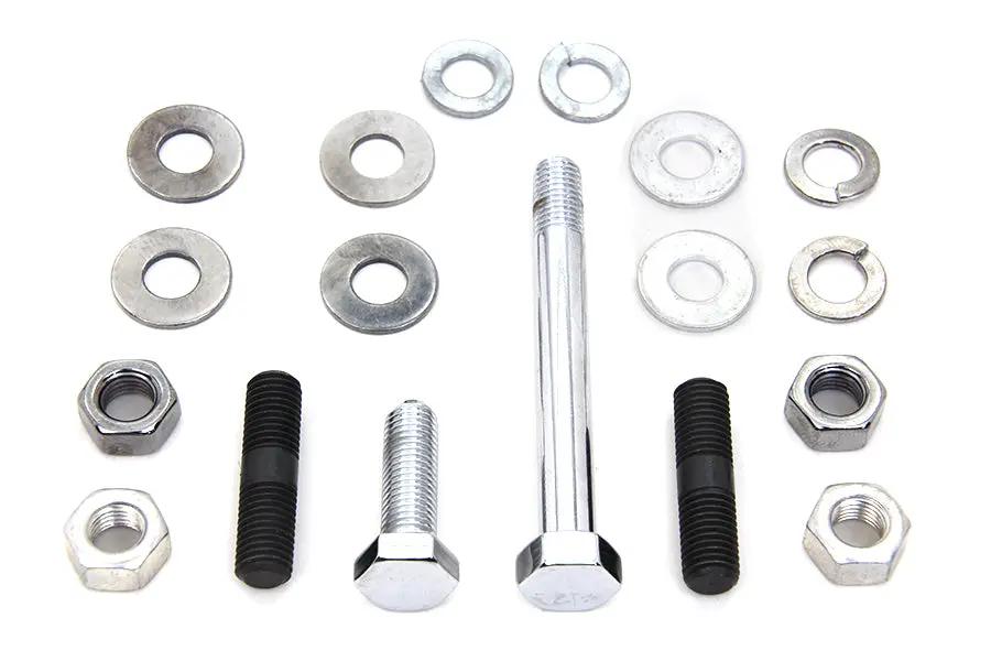 Colony Chrome Gas Tank Mounting Kit for Harley Davidson FL Models by Colony