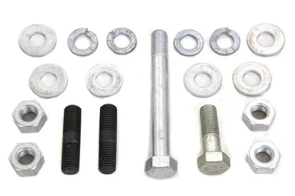 Colony Cadmium Gas Tank Mounting Kit for Harley Davidson FL (1941-1950) by Colony