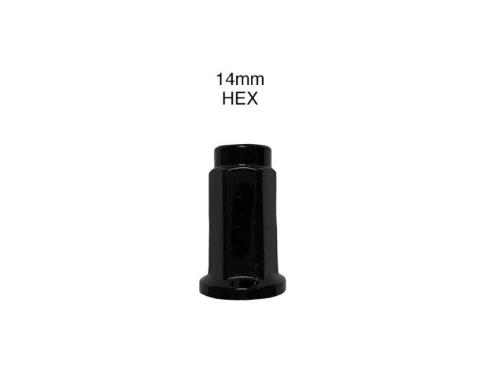 Excaliber 10mm x 1.25 Black Lug Nut - Durable Wheel Fastener