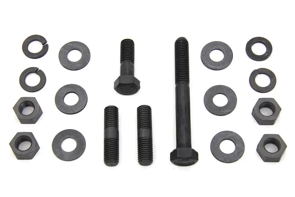 Colony Parkerized Gas Tank Mounting Kit for Harley Davidson FL Models by Colony