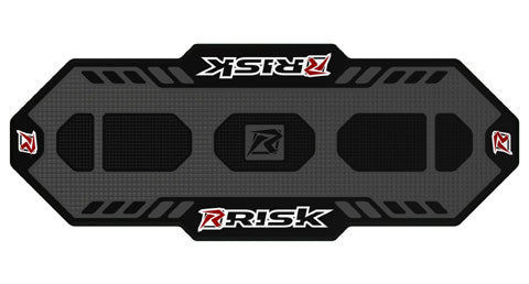 Risk Racing Factory Pit Mat - Durable Garage Floor Protector for Motorcycles and Vehicles