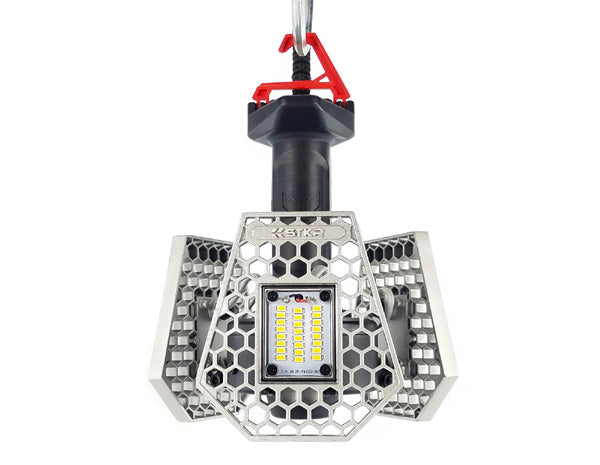 STKR Concepts Risk Racing Trilight Shoplight - Bright LED Work Light for Garage and Workshop