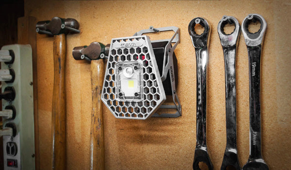 STKR Concepts Risk Racing Mobile Task Light - Rechargeable 1200 Lumens