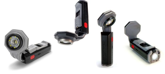 Risk Racing Flexit Pocket Light 4.0 – 400 Lumens Rechargeable Handheld Flashlight