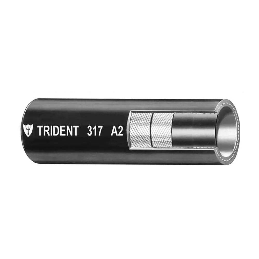Trident Marine 5/8 A2 Fuel & Vent Line Hose - Black, Sold by the Foot