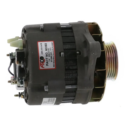 ARCO Marine Premium Replacement Alternator with Multi-Groove Serpentine Pulley - 12V, 65A for Late Model Mercruiser
