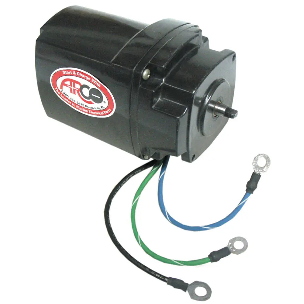 ARCO Marine Original Equipment Tilt Trim Motor for Mercruiser I/O and Mercury Outboards with Oildyne Pump