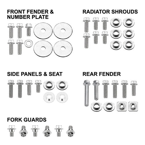Psychic Body Panel Hardware Pack MX-12159 for Easy Assembly and Secure Fit
