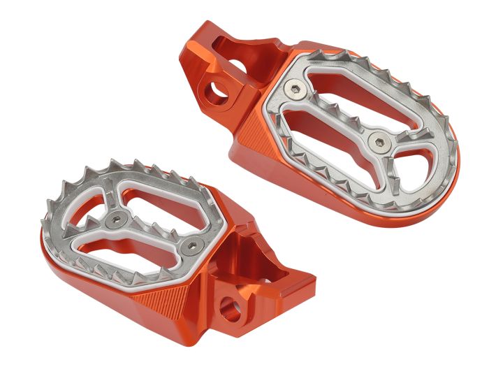 Psychic MX-04444 Footpegs for Motorcycle - Durable Aluminum Construction