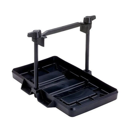 Attwood Marine Low Profile Group 27 Adjustable Battery Tray – Heavy-Duty Non-Corrosive Plastic with Adjustable Crossbar