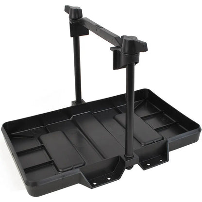 Attwood Marine Low Profile Group 27 Adjustable Battery Tray – Heavy-Duty Non-Corrosive Plastic with Adjustable Crossbar