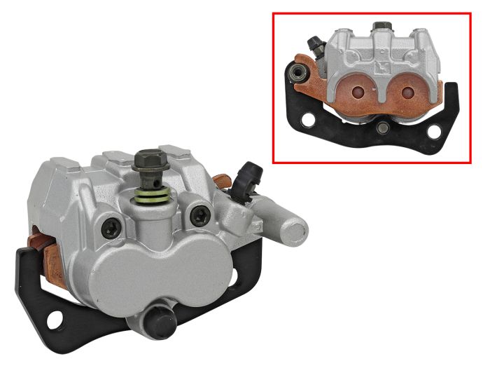 Bronco Front Left Brake Caliper with Pads - Part Number AT-05A05