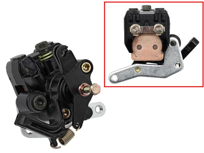 Bronco AT-05A15 Rear Brake Caliper with Brake Pads