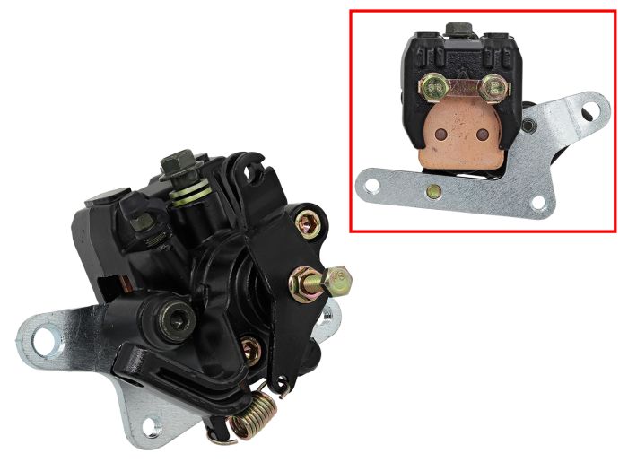 Bronco Rear Brake Caliper with Brake Pads - Part Number AT-05A16