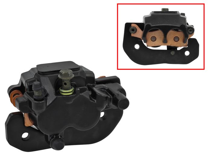 Bronco AT-05A29 Rear Left Brake Caliper with Brake Pads