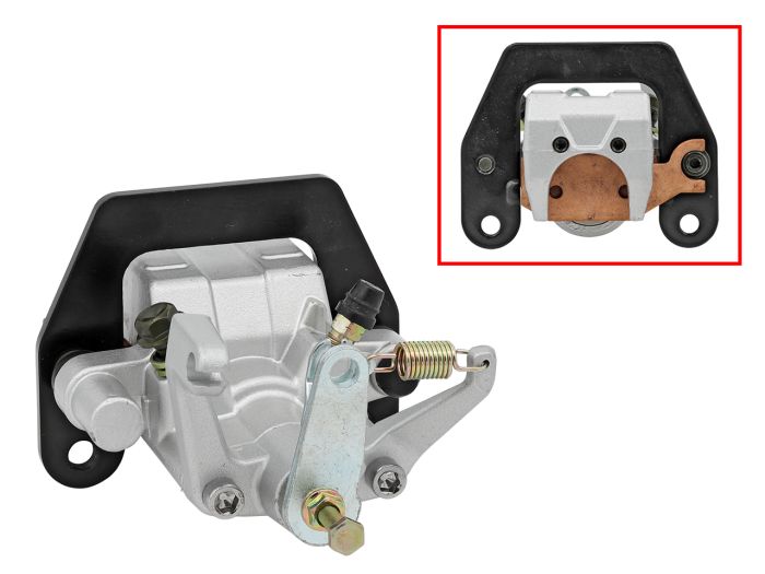 Bronco AT-05A41 Rear Brake Caliper with Brake Pads - Reliable Braking Performance