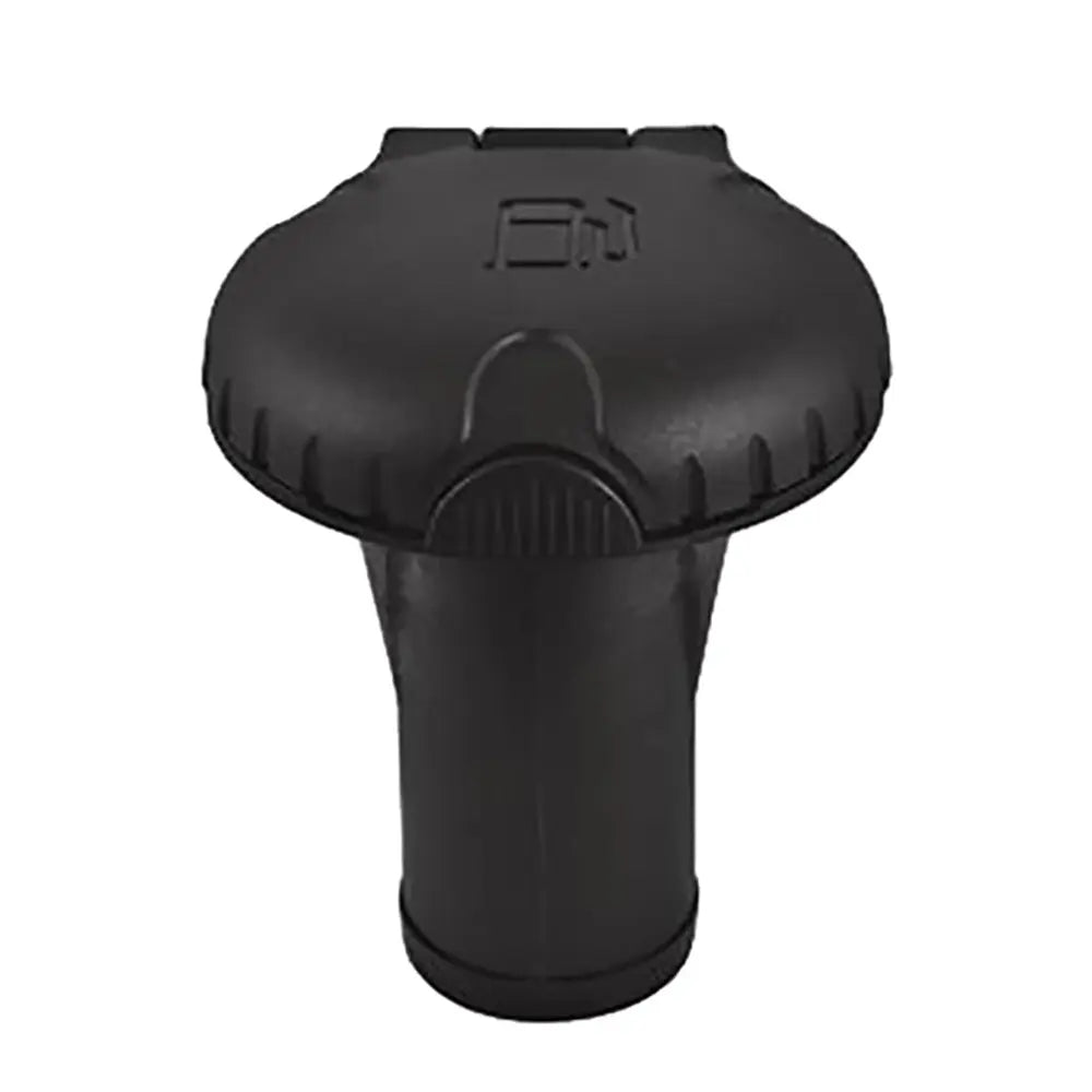 Attwood Marine 99DFPVSB1S Deck Fill for Pressure Relief Systems with Black Plastic Cap