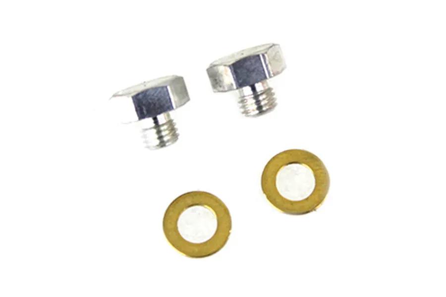 Colony Cadmium Fork Slider Drain Screws for Harley Davidson (Part 9908-4) by Colony