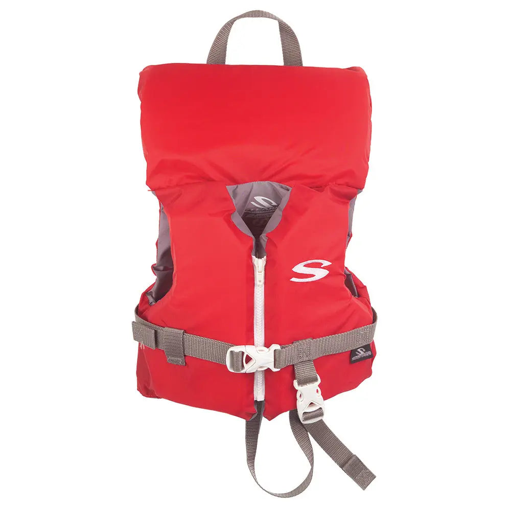 Stearns Classic Infant Life Jacket for Up to 30 lbs - Red
