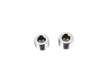 Colony Lower Fork Slider Chrome Drain Plug for Harley Davidson FL Series