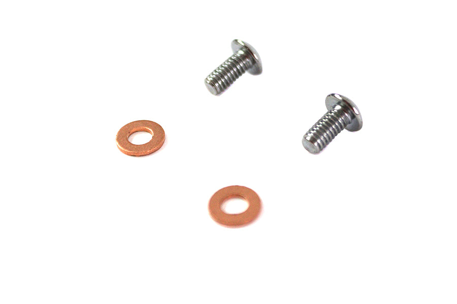 Colony Fork Slider Drain Screws for Harley Davidson XL (1973-1982)