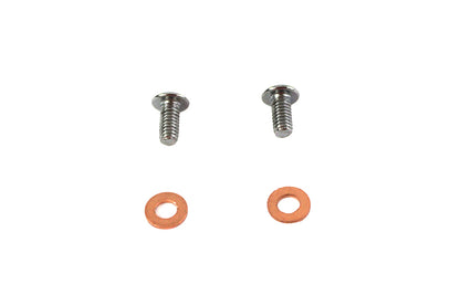Colony Fork Slider Drain Screws for Harley Davidson XL (1973-1982)