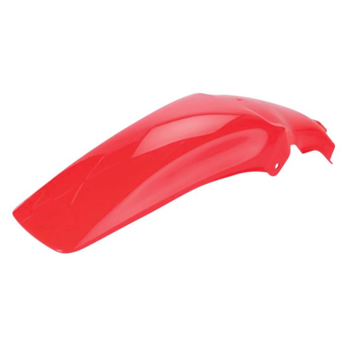 POLISPORT Replica Plastic Rear Fender for Honda - Red, Part No. 8686400001