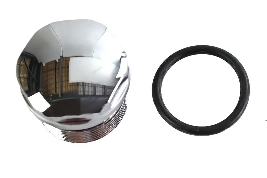 Colony Chrome 39mm Fork Tube Plug Dome Top for Harley Davidson XL Models by Colony